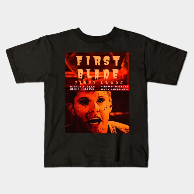 Movie Poster Kids T-Shirt by Erik Morningstar 